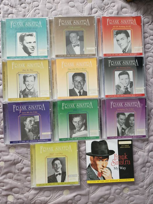 Frank Sinatra My Way Past Perfect 24 Carat Gold Edition 10 CD-Box