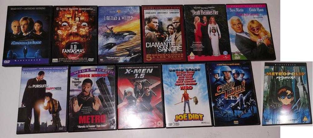DVD Originais Cxs Snapper e outros
