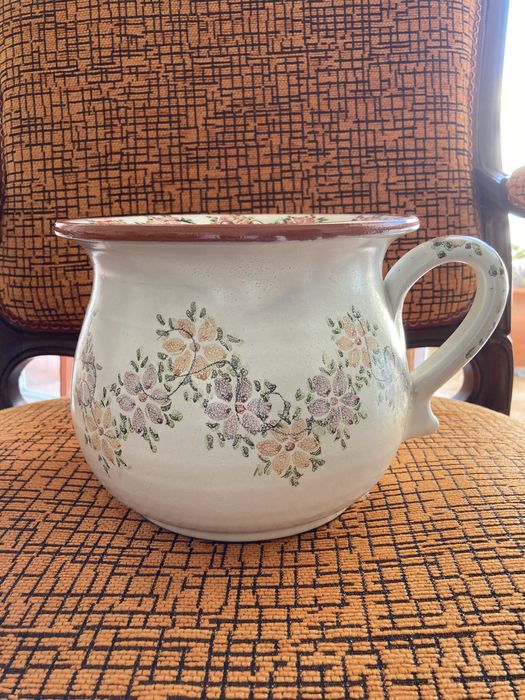 Peça decoração pintada a mão