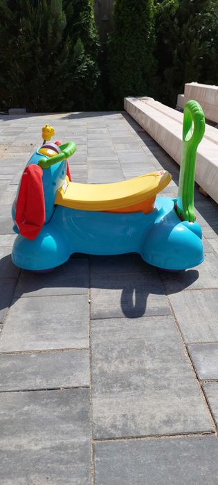Jeździk pchacz słonik fisher price
