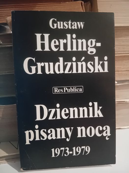 Gustaw Herling Grudziński Dziennik pisany nocą 1973