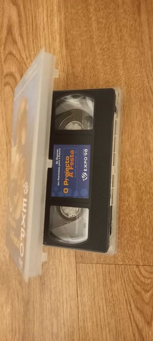 Cassete de video da expo 98