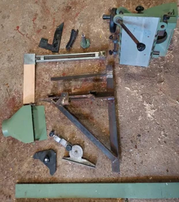 Станок LUREM С210В циркулярка фуганок рейсмус фрезерний торцовка довба