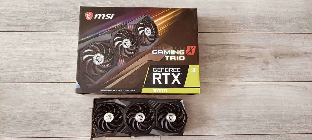 MSI GeForce RTX 3060 Ti Gaming x trio 8GB GDDR6