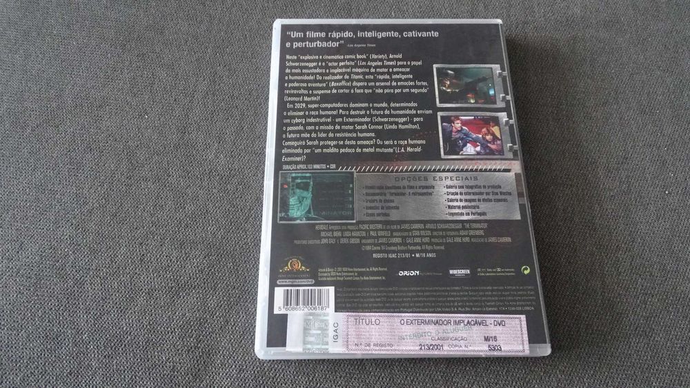 DVD O Exterminador Implacável - Edição Especial 2 DVDs