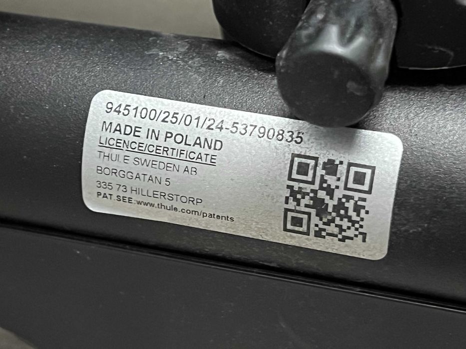 Bagażnik rowerowy THULE EASYFOLD 3 9451 NA 3 ROWERY