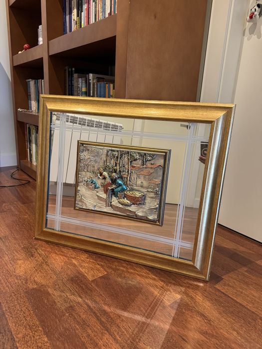 Quadro/espelho decorativo da marca Creazioni Artistiche