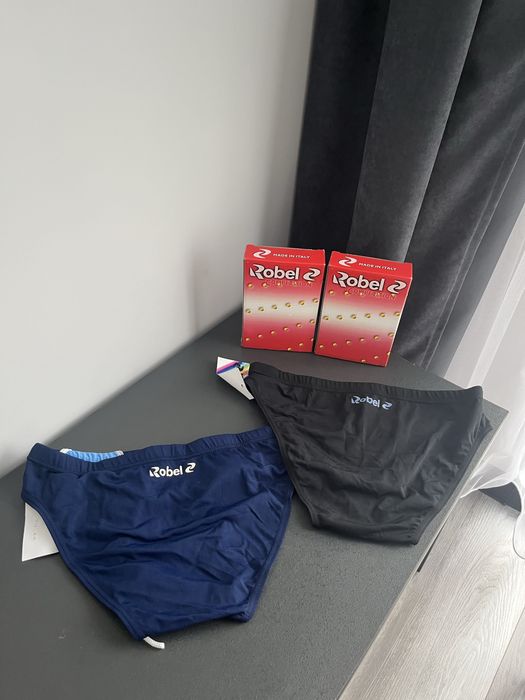 Чоловічі плавки для басейну robel made in Italy s m сині чорні