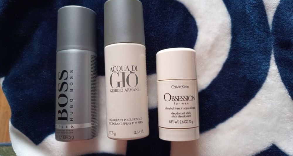 Zestaw męski Hugo Boss Armani Lacoste NIVEA Calvin Klein
