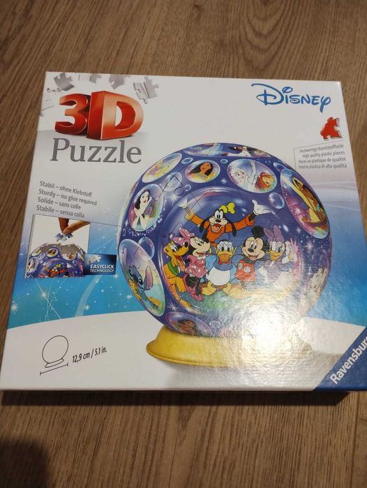 Puzzle 3D Ravensburger Disney + Vaiana 4in1
