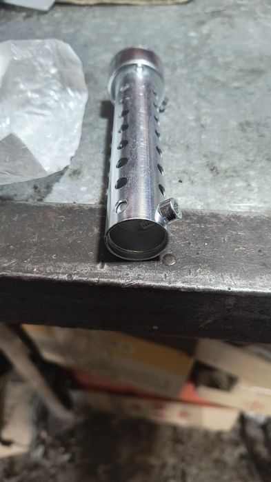 Флейта на вихлоп ендуро.