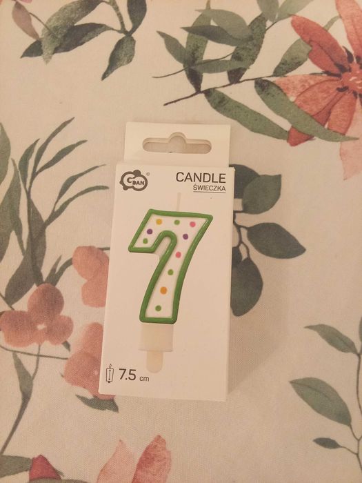 Świeczka urodzinowa