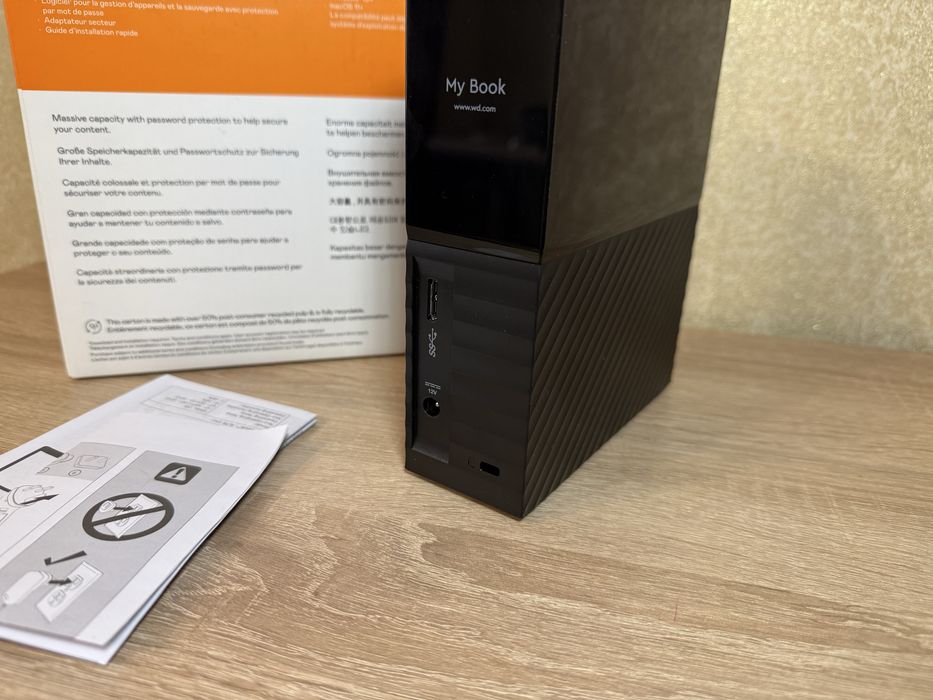 Жорсткий диск  USB 14 TB WD My Book blak Жесткий диск