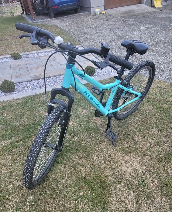 Rower dziecięcy Kross Lea JR 1.1 24" / 12" rama, stan bardzo dobry
