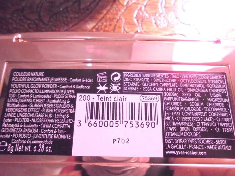 Pó iluminador Yves Rocher