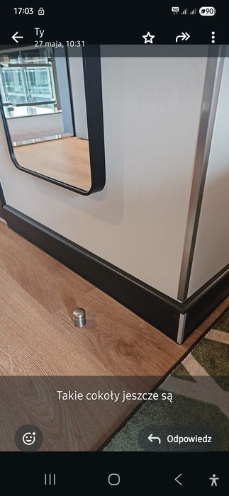 Listwa przypodlogowa cokół