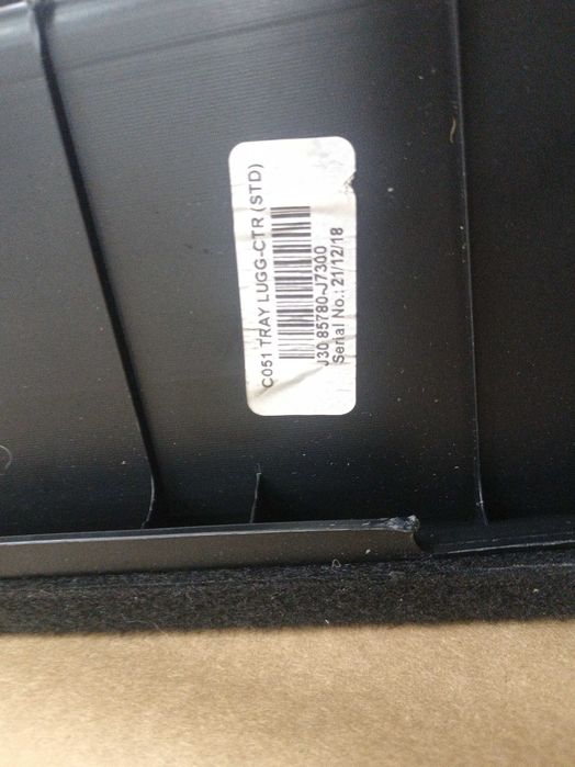 Półka bagażnika Kia Ceed III SW KOMBI 18R.