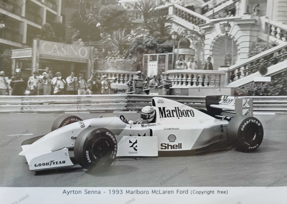 Coleção de Fotos Originais Grand Prix de 1993 ( Ayrton Senna e mais )