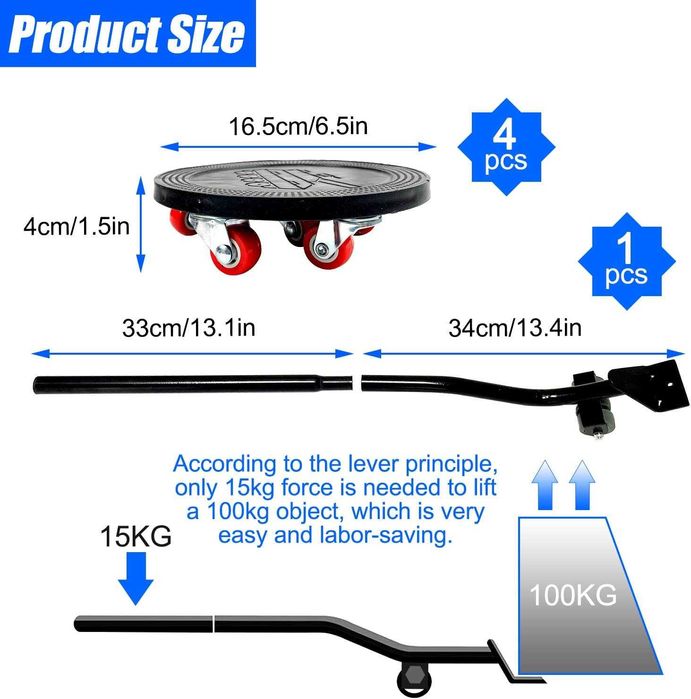 Transportador para mover móveis pesados