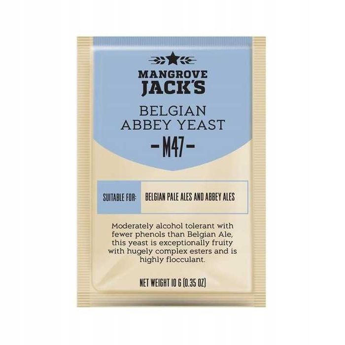 Mangrove Jack's Drożdże Do Piwa - M47 - Belgian Abbey Yeast 10g