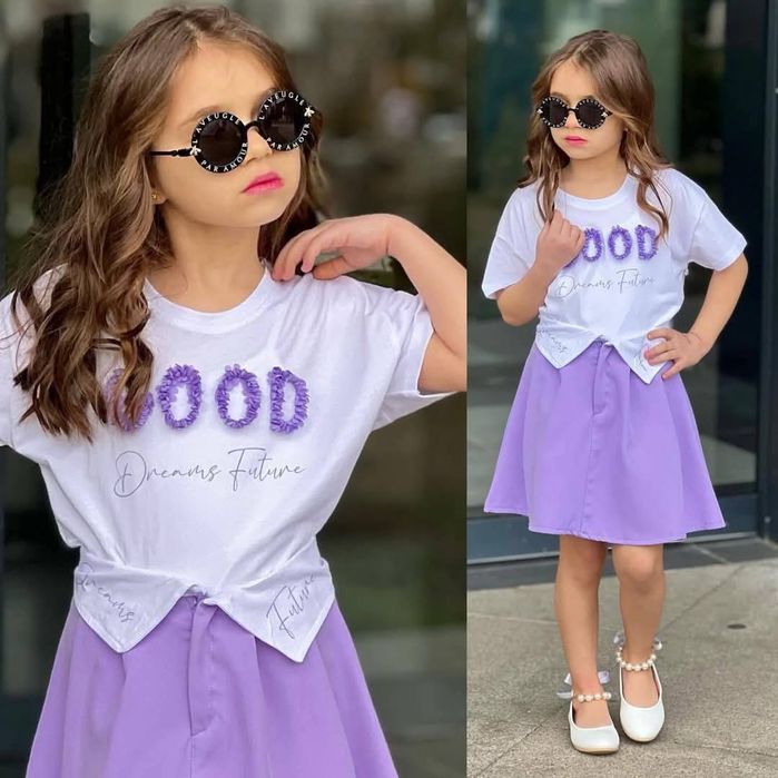 Piękny komplet od bam bam r. 5-6 l. (110/116)