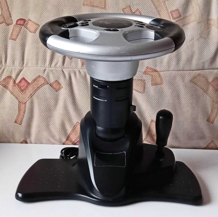 Игровой руль с педалями Gembird STR-ShockForce