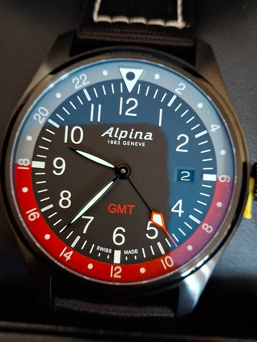 Zegarek męski Alpina Startimer Pilot GMT