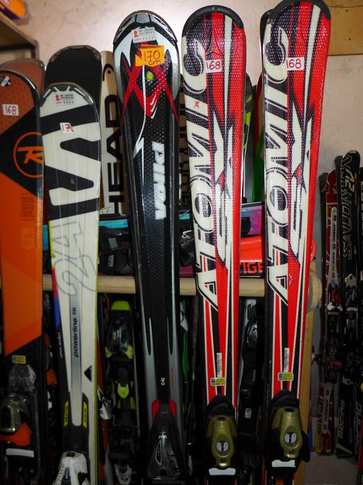 Narty zjazdowe ATOMIC starsze modele 170 cm