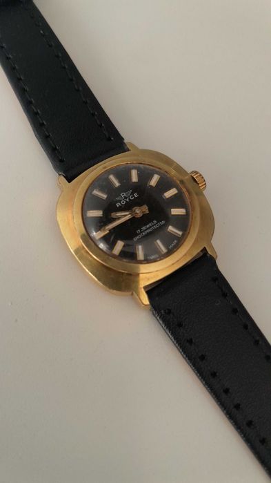 Zegarek damski Pozłacany Royce Vintage mechaniczny