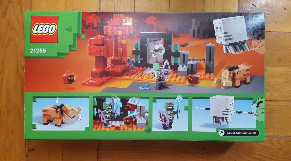 LEGO 21255 Minecraft - Zasadzka w portalu do Netheru - NOWE Wrocław