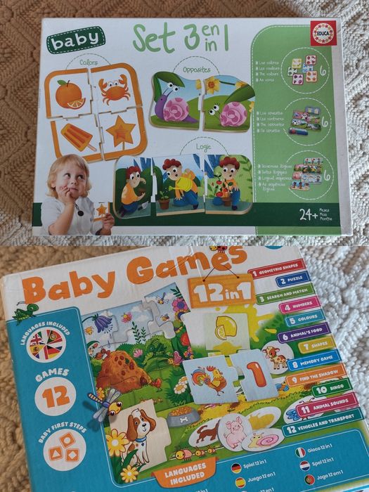 Conjunto dois jogos didáticos