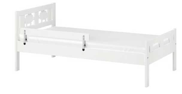 Cama Criança IKEA KRITTER + Colchão + Estrado + Barreira