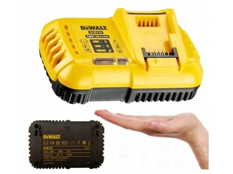 Oryginalna Ładowarka DeWALT DCB118 XR FLEXVOLT 18V 54V 8A