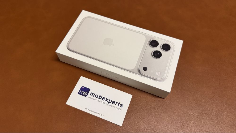 Apple iPhone 17 Pro Max Silver 512GB monobank a•bank ПУМБ