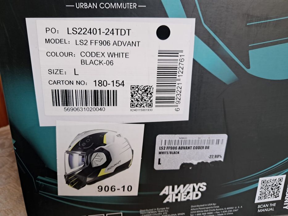Capacete LS2  FF906  ADVANT