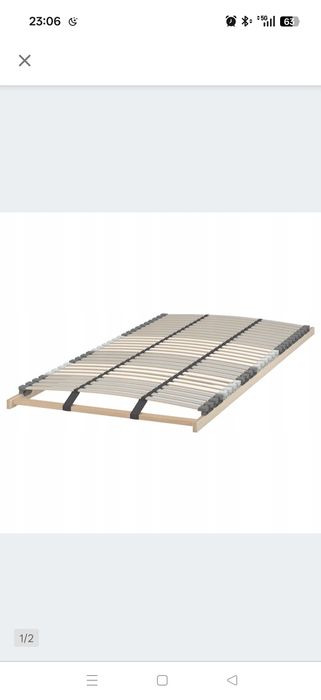 Lonsted Ikea dno stelaż łóżka