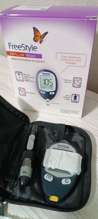 Прилад для вимірювання цукру у крові