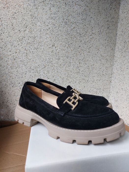 Туфлі чорні замшеві 37розмір