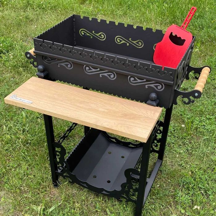 Мангал «Восточный» разборной на 12 шампуров, толщина металла 4мм