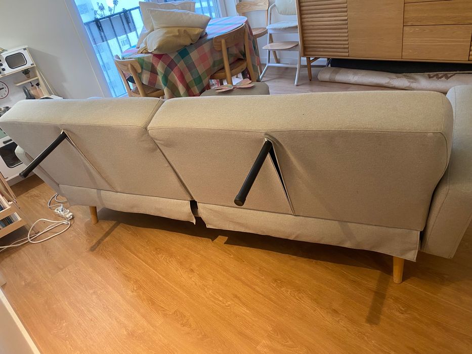 Sofá cama 3 lugares