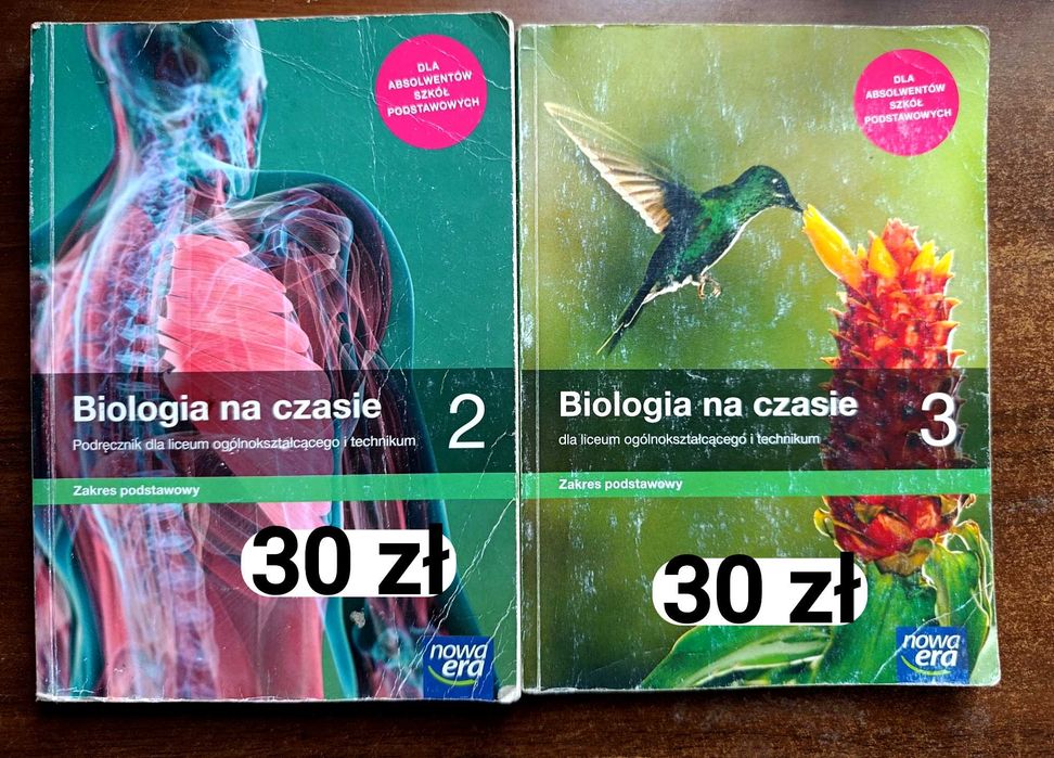 Podręczniki 2-4 liceum/technikum