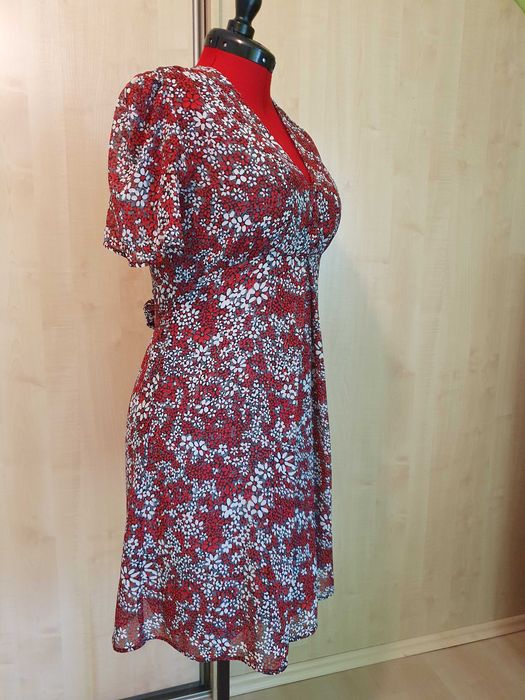 Sukienka zwiewna z halką, rozm. 42-XL
