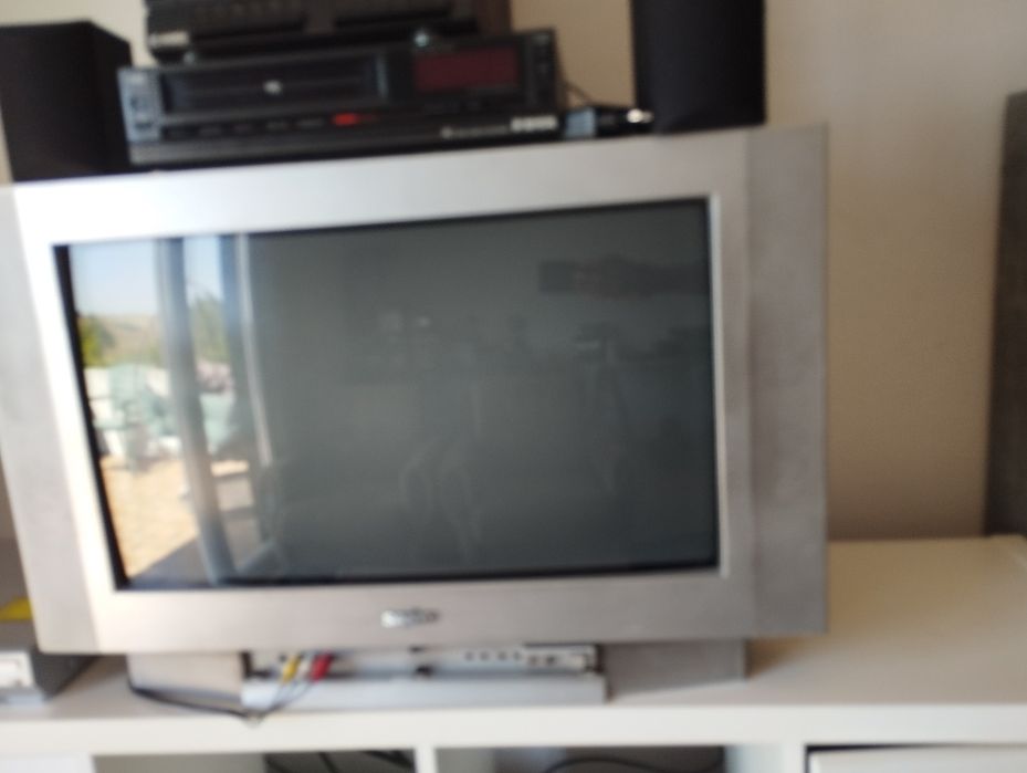 Televisão crt retro gaming  sanyo