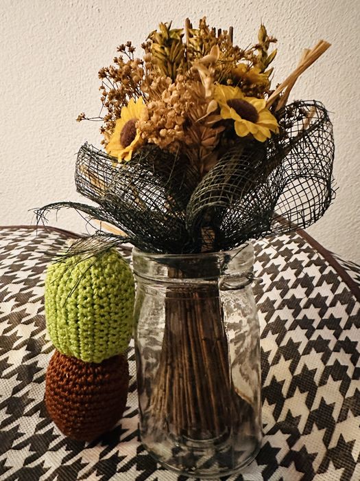 Mega Lote Decoração Casa (5 Peças) – Palavra Relax + Castiçais + Flores