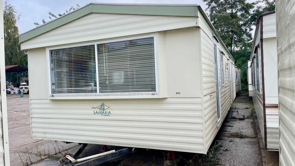 Domek Holenderski W-807 , 11x3,70 .Trzy Sypialnie .Prysznic .Transport 100km Gratis !!!