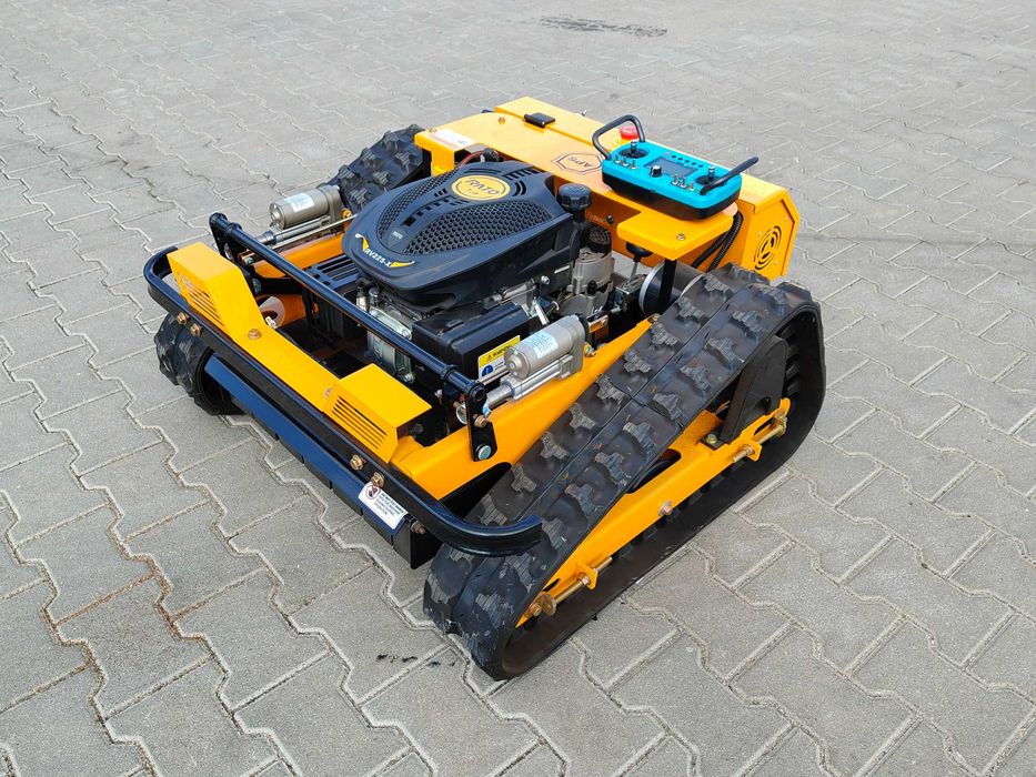 Kosiarka gąsienicowa APS 500 zdalnie sterowana 500 mm RATO RV225 Elektryczne podnoszenie sterowane zdalnie