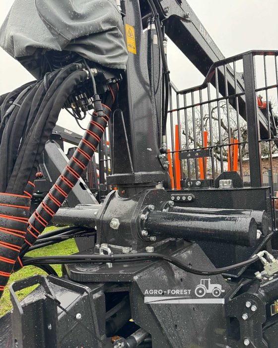 BMF 10T2Pro750 7.5m Przyczepa Leśna Zrywkowa z Żurawiem BMF - Leasing