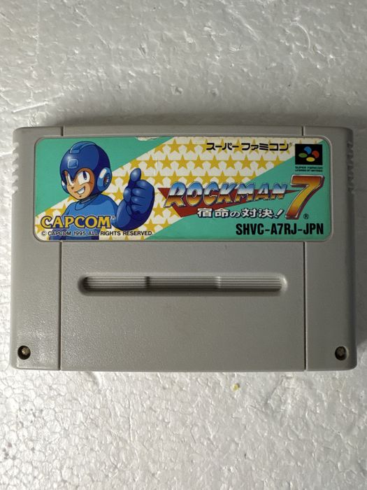 Rockman 7 / Mega Man - gra na Nintendo Super Famicom / SNES