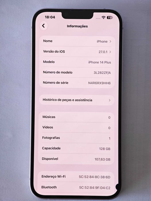 iPhone 14 plus Roxo