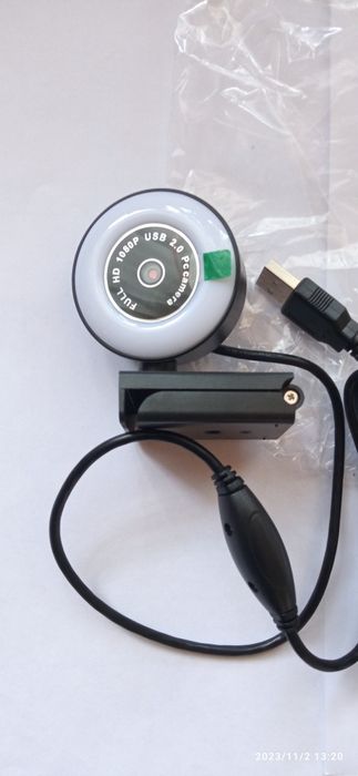 Kamerka internetowa.